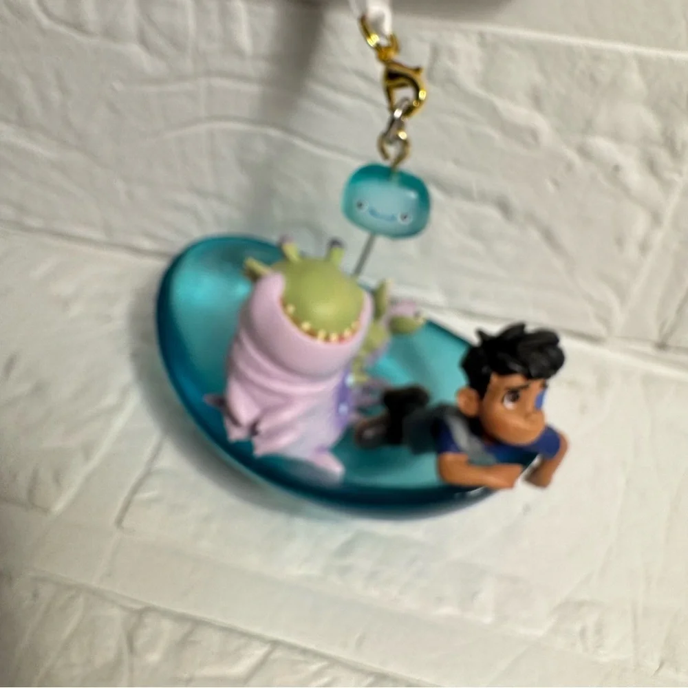 New Disney Pixar Elio Ornament - Blue and Purple